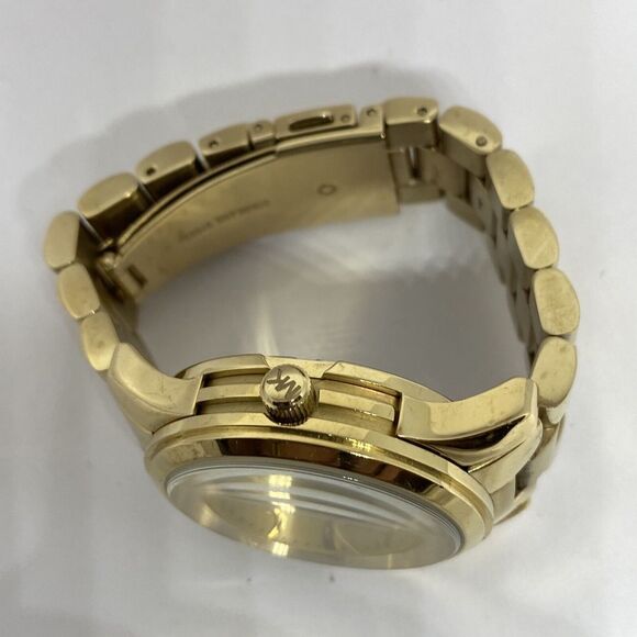 Michael Kors MK5160 Women's Gold Stainless Steel Analog Dial Quartz Watch JK440 - Picture 8 of 12